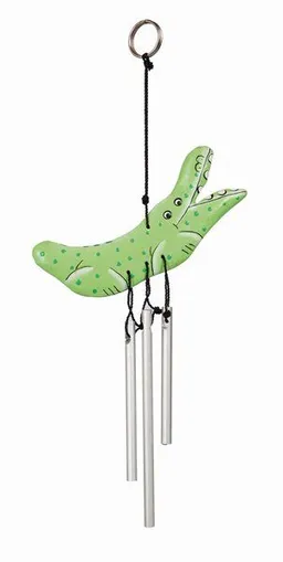 El Puente El Puente Windspiel "Krokodil" | Fair Trade & Handmade aus Indonesien – Produktbild 1 von 1