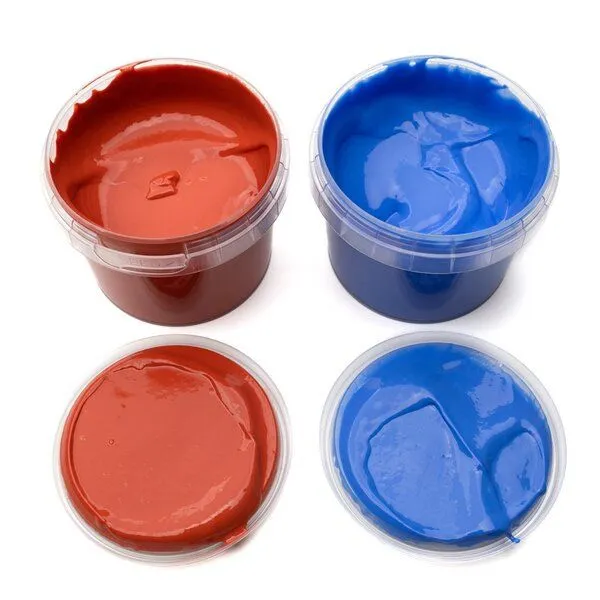 neogrün neogrün Fingerfarben 2er Set "Nori", Blau/rot, – Produktbild 1 von 6