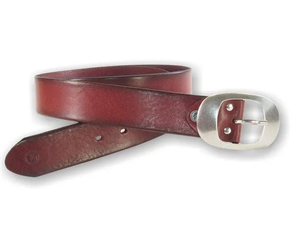 Greenbelts Greenbelts Damen Ledergürtel ARYA, Bordo, – Produktbild 4 von 4