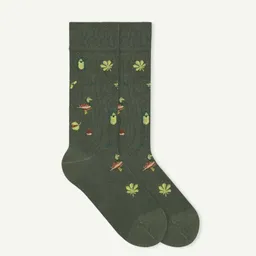von Jungfeld von Jungfeld Gemusterte Socken mit Herbst Icons | 1 Paar – Produktbild 1 von 1