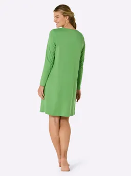 wäschepur Sleepshirts ecru + apfel – Produktbild 1 von 1