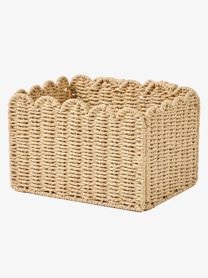 Vertbaudet Vertbaudet Aufbewahrungskorb FESTON für den Wickeltisch aus Papierkordel, Beige, – Produktbild 4 von 4
