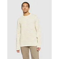 KnowledgeCotton Apparel KnowledgeCotton Apparel Strickpullover Jacquard crew neck knit - Regenerative Organic Certified aus Bio-Baumwolle – Produktbild 1 von 1