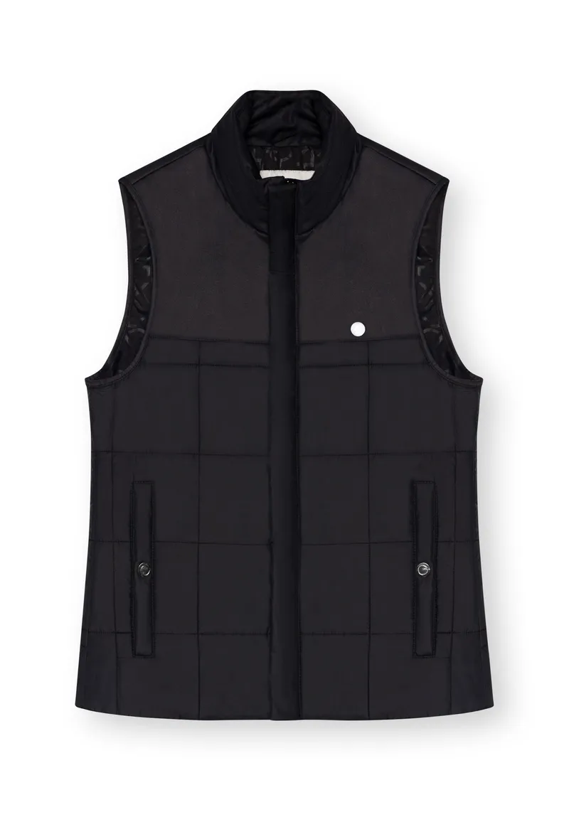 THOKKTHOKK ThokkThokk Damen vegan Weste Schwarz, Schwarz, – Produktbild 1 von 2