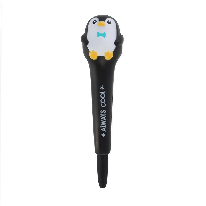 Legami Legami Squishy-Gelstift Penguin Schwarz, Schwarz, – Produktbild 1 von 1