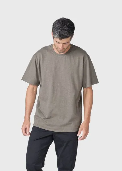 Klitmøller Klitmøller T-Shirt Leon, Taupe, – Produktbild 4 von 4