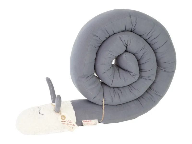 tinéba tinéba Kuschelschnecke Musselin Länge ca. 200 cm, Blau, – Produktbild 1 von 2