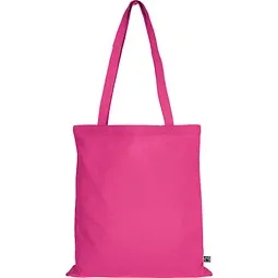 TEXXILLA Fairtrade Baumwolltasche mit langen Henkeln, pink, Pink, – Produktbild 1 von 1