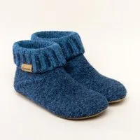 Gottstein Gottstein Hüttenschuh Knit Boot aus 100% Schurwolle - Filz-Hausschuh made in Tirol – Produktbild 1 von 1