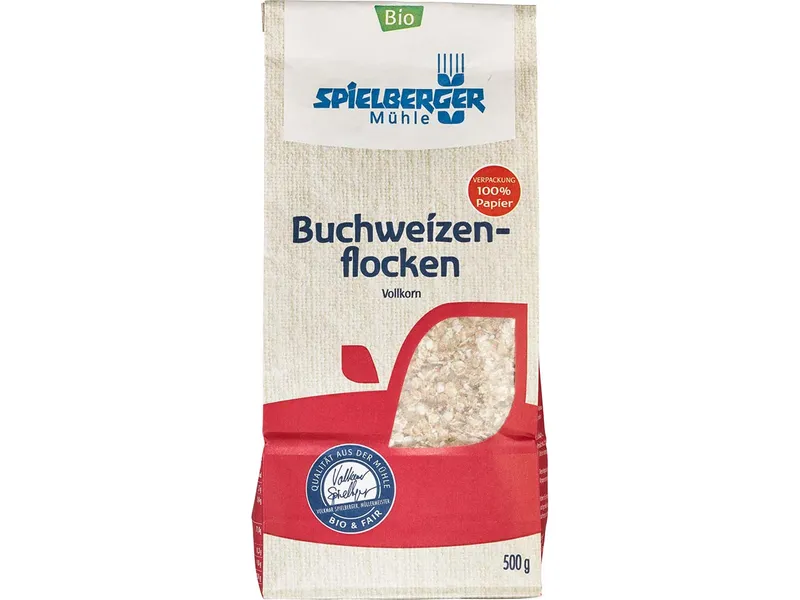 Spielberger Mühle Spielberger Mühle Bio-Buchweizenflocken, 500 g – Produktbild 1 von 1