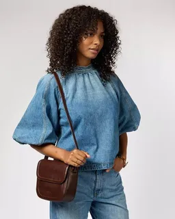 O MY BAG O MY BAG Nina Umhängetasche - Chocolate Classic Leather – Produktbild 1 von 1