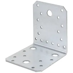 Alberts ALBERTS Winkelverbinder, sendzimirverzinkt, TxHxB 105x105x90 mm, PRO – Produktbild 1 von 1