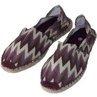 Japanwelt Espadrilles Japanwelt Espadrilles Espadrilles Canvas Unisex Sommerlatschen Leinen Zick-Zack-Streifen – Produktbild 1 von 1