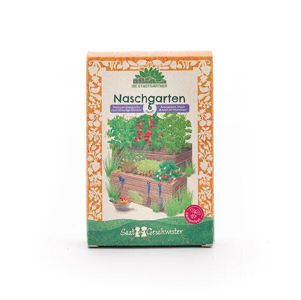 Die Stadtgärtner Die Stadtgärtner BIO-Saatgut-Set "Naschgarten" – Produktbild 3 von 3