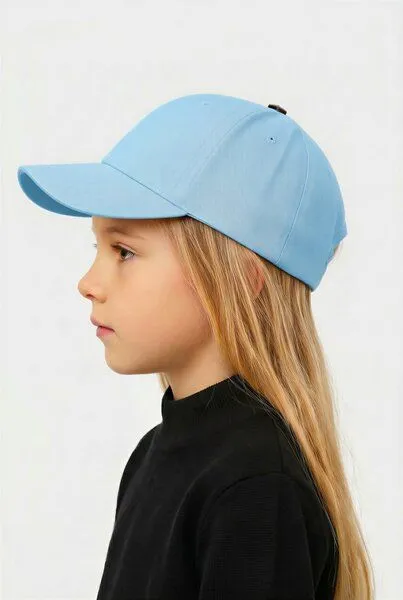 Lou-i Lou-i Kinder Cap Bio-Baumwolle, Hellblau, – Produktbild 2 von 4