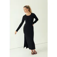 Clotsy Clotsy Damen vegan Kleid Carnaby Schwarz, Schwarz, – Produktbild 1 von 1