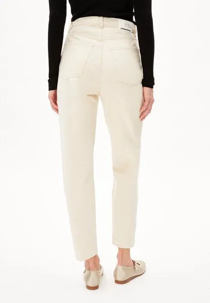 ARMEDANGELS ARMEDANGELS MAIRAA UNDYED - Damen Jeans Mom Fit High Waist Ankle Bio-Baumwoll Mix Non-Stretch, Undyed, – Produktbild 2 von 4
