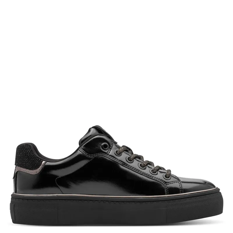 Tamaris Tamaris Textil Damen Sneaker Low, Schwarz, – Produktbild 3 von 6