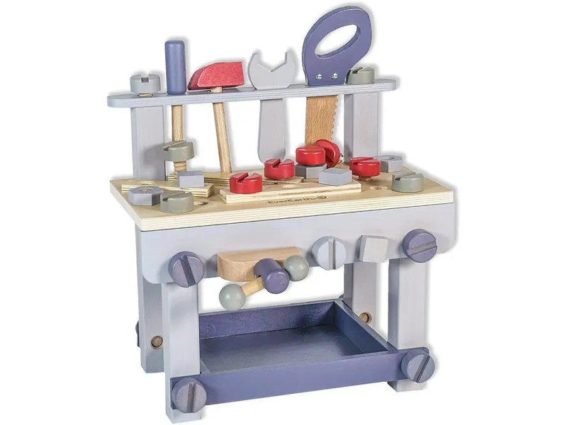 EverEarth EverEarth Werkbank mit Zubehör - Pastell 32 x 26 x 32,5 cm – Produktbild 1 von 2