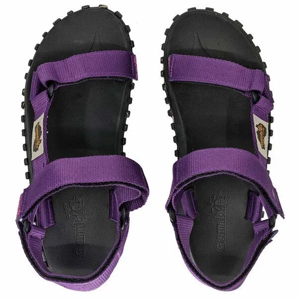 Gumbies Gumbies Scrambler - Nachhaltige Trekkingsandalen, Purple, – Produktbild 1 von 4