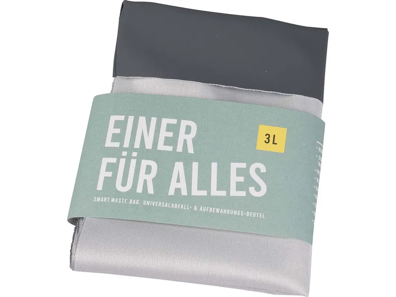 Wiederverwendbarer Müll- und Aufbewahrungsbeutel "SmartWasteBag" 3 l – Produktbild 1 von 1