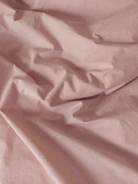 erlich textil erlich textil Finn Bettdeckenbezug aus Bio-Baumwolle, made in Europe, Puder, – Produktbild 5 von 6