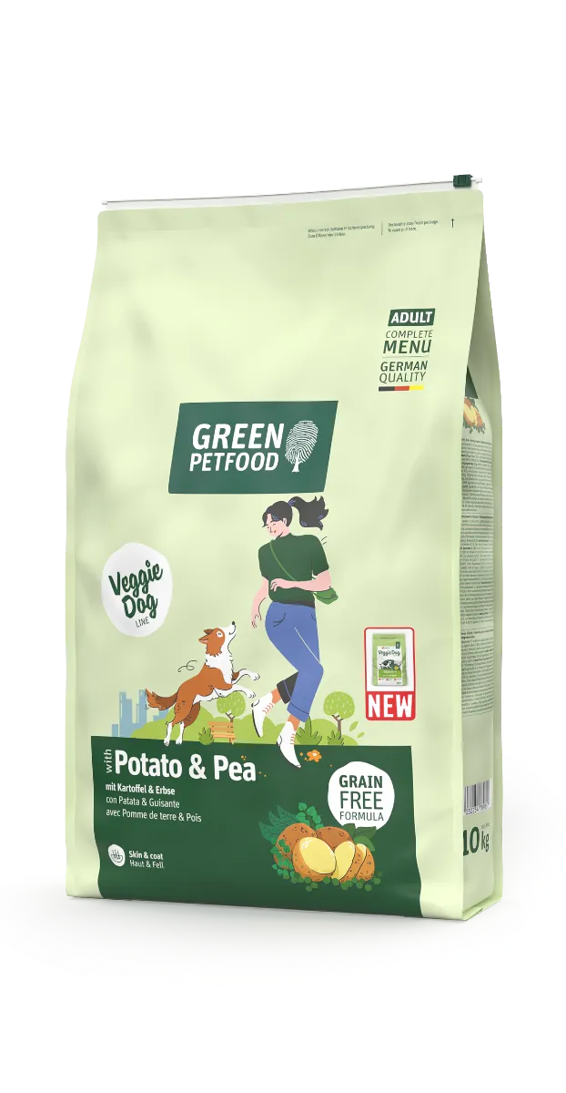 Green Petfood Green Petfood with Potato & Pea 10kg, Grün, – Produktbild 1 von 3