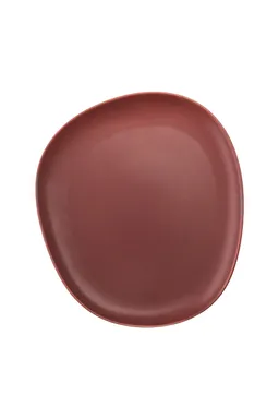 Tranquillo Teller VALLORA Rot – Steinzeug - rot – Produktbild 1 von 1