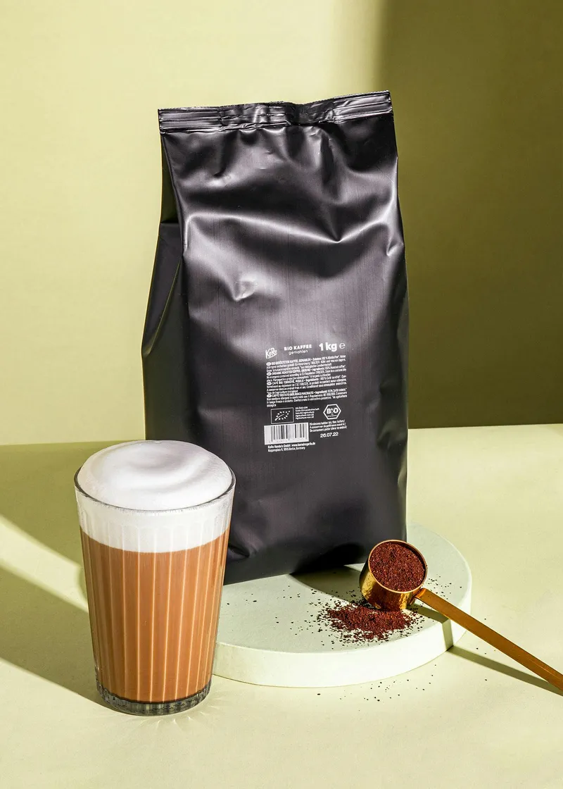 KoRo Bio Kaffee gemahlen 1 kg – Produktbild 1 von 5