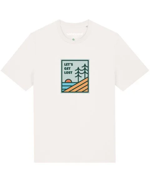 watapparel watapparel T-Shirt Unisex Let's Get Lost, Off white, – Produktbild 1 von 4