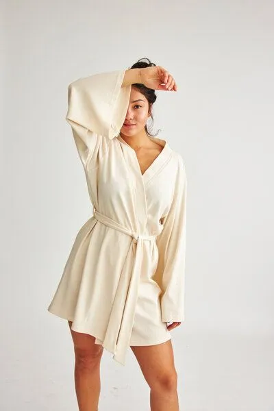 Baìge the Label Baìge the Label Kimonokleid Bali, Natur, – Produktbild 1 von 4