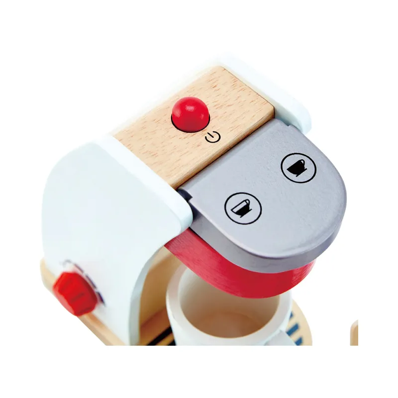 Hape Hape Kaffeemaschine aus Holz, Mehrfarbig, – Produktbild 2 von 3