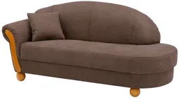 Home affaire Ottomane Milano Breite 181cm, Federkern, bequem, Komfortsitzhöhe 45cm, Besonders bequem durch Federkernpolsterung, Armlehne links oder rechts – Produktbild 1 von 1