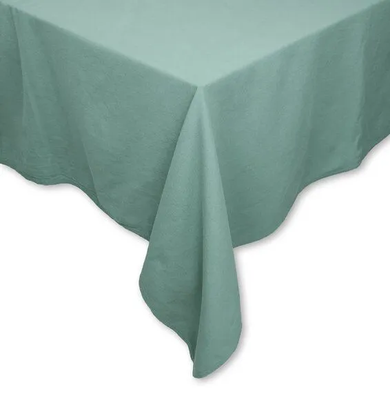 jilda-tex jilda-tex Tischdecke Renforce 100% Bio-Baumwolle Uni MADE IN GREEN, Steinblau, – Produktbild 1 von 1