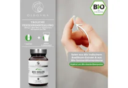 QIDOSHA Bio Selen Kapseln, 180 St., 33.3 g, Organisches Selenmethionin – Produktbild 1 von 1