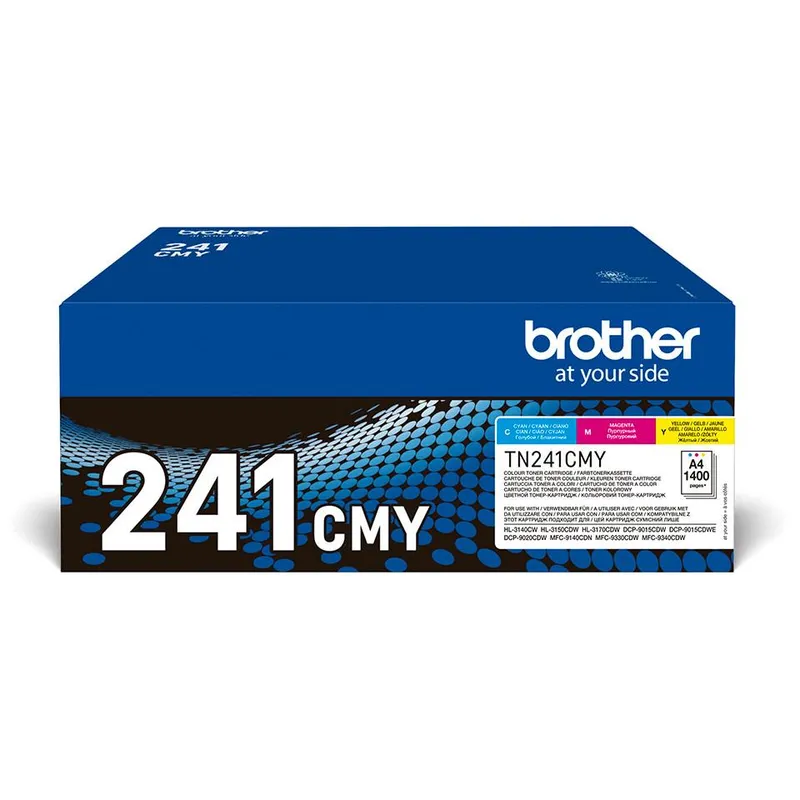 Brother Brother 3er Set Tonerkartuschen TN-241C/M/Y cyan, magenta, gelb – Produktbild 3 von 3