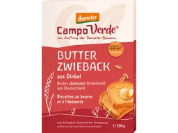 Campo Verde Campo Verde Bio-Butter-Zwieback aus Dinkel, 200 g – Produktbild 1 von 1