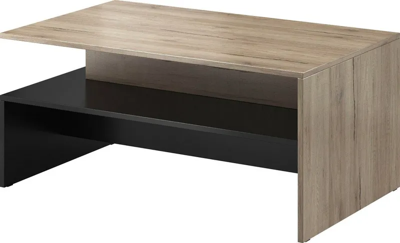 OTTO home Couchtisch Baros, 100 x 60 cm, Beige|schwarz, – Produktbild 2 von 5
