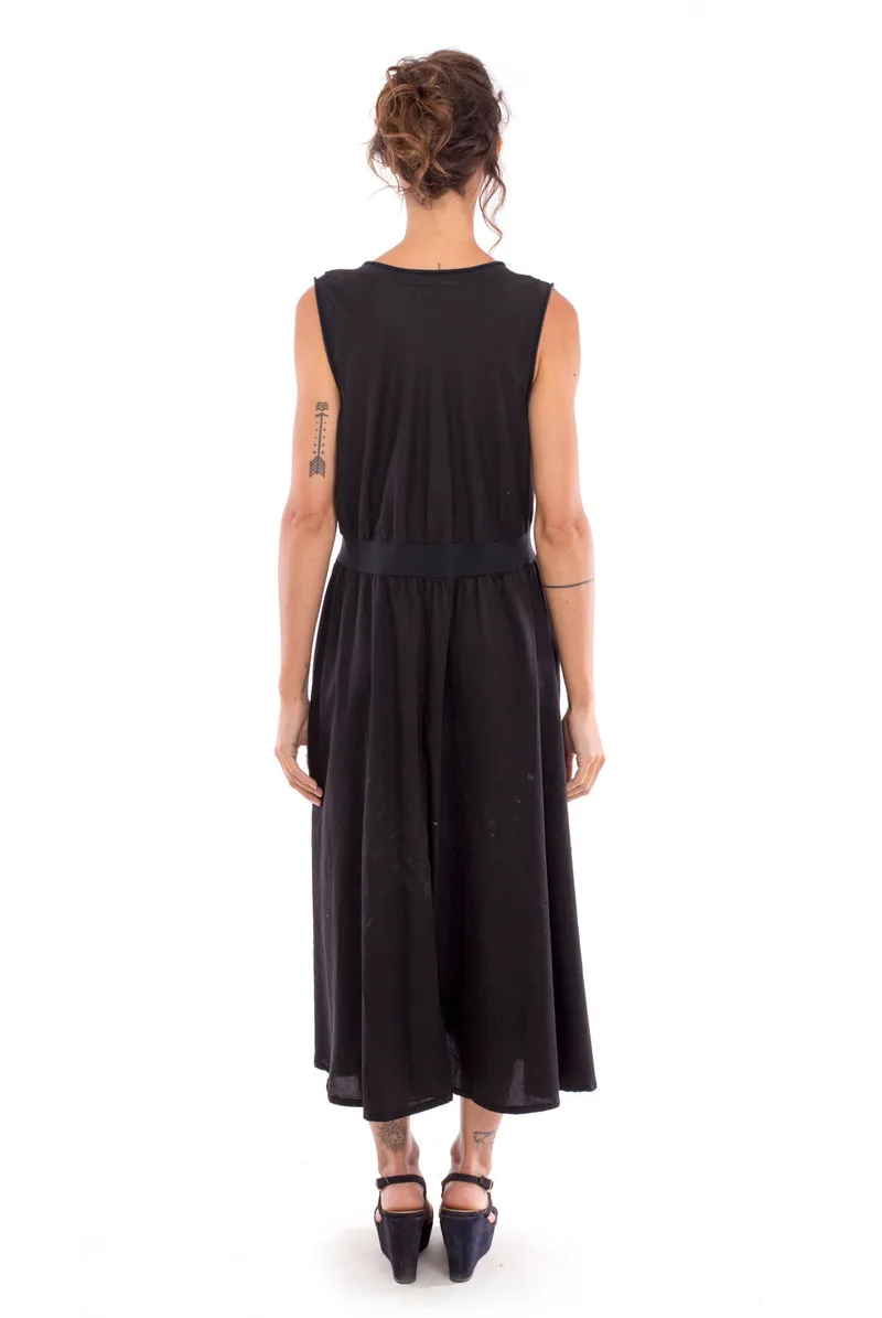 RAVENS VIEW IBIZA RAVENS VIEW IBIZA Damen vegan Kleid Penelope Schwarz, Schwarz, – Produktbild 1 von 1