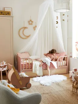 Vertbaudet Mitwachsendes Babybett POESIE 70x140 cm – Produktbild 1 von 1