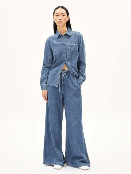 ARMEDANGELS ARMEDANGELS KELAANI Damen Denimhose aus Bio-Baumwolle, Airflow, – Produktbild 2 von 3