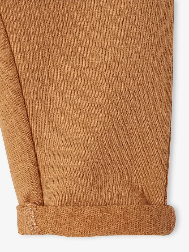 Vertbaudet Sweathose für Jungen Baby BASIC, Karamell, – Produktbild 4 von 4