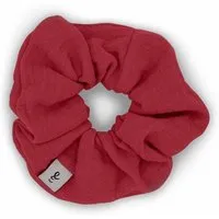 Hutch Putch Hutch&Putch Musselin-Scrunchie • Erwachsene, Cranberry, – Produktbild 1 von 1