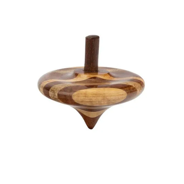 El Puente El Puente Kreisel | Fair Trade & Handmade aus Indien, Braun, – Produktbild 1 von 1