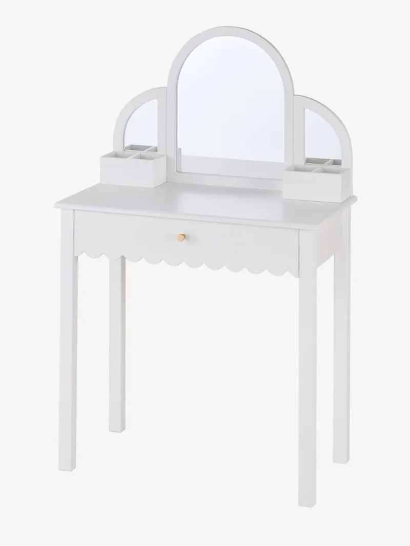 Vertbaudet Schminktisch FESTON Kinderzimmer, Weiß, – Produktbild 4 von 4