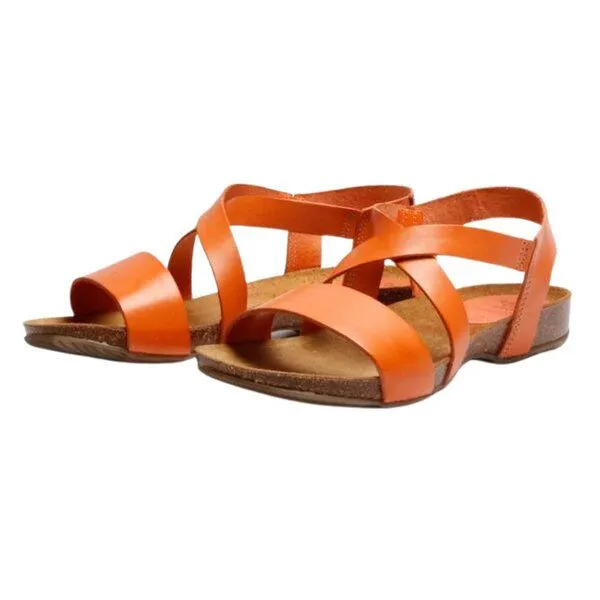 Grand Step Shoes Grand Step Shoes Camilla Sandalen, Orange, – Produktbild 2 von 4