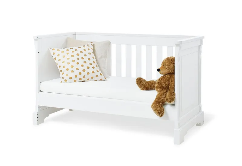 Pinolino Pinolino Babybett Kinderbett 'Emilia', Weiß, – Produktbild 3 von 4