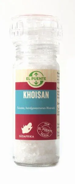 El Puente El Puente Khoisan Meersalz in der Mühle | Fair Trade | Vegan | Glutenfrei – Produktbild 1 von 1