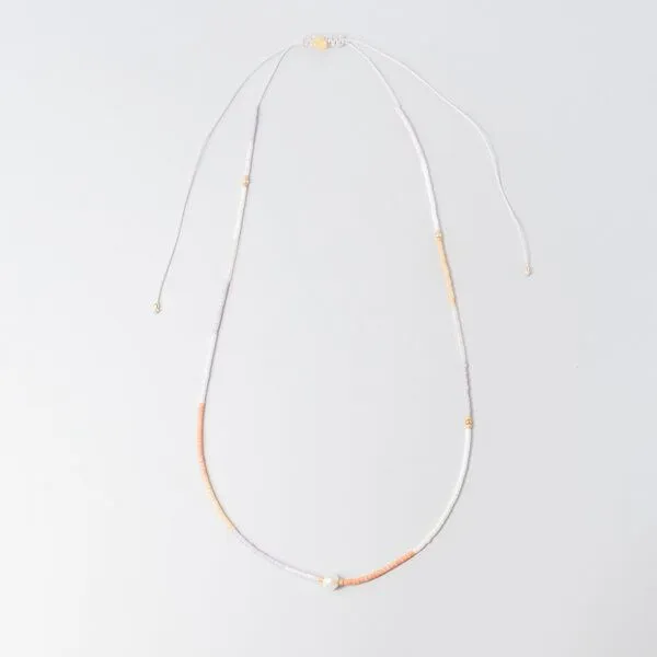 fejn jewelry fejn jewelry Kette 'miyuki & pearl', Natural, – Produktbild 3 von 4