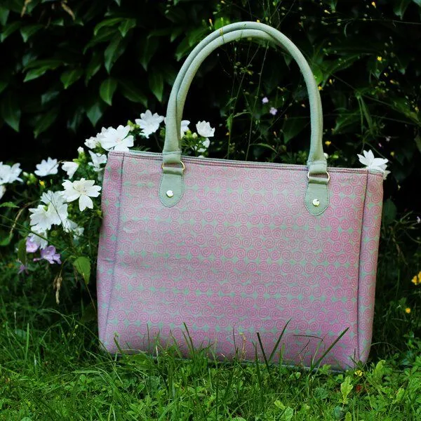 Schönes aus Indochina Schönes aus Indochina Eleganter Shopper marine – Produktbild 1 von 8